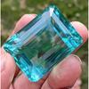Certified Natural Sky Blue Topaz Emerald Cut 105+ Ct AAA+ Loose Gemstone