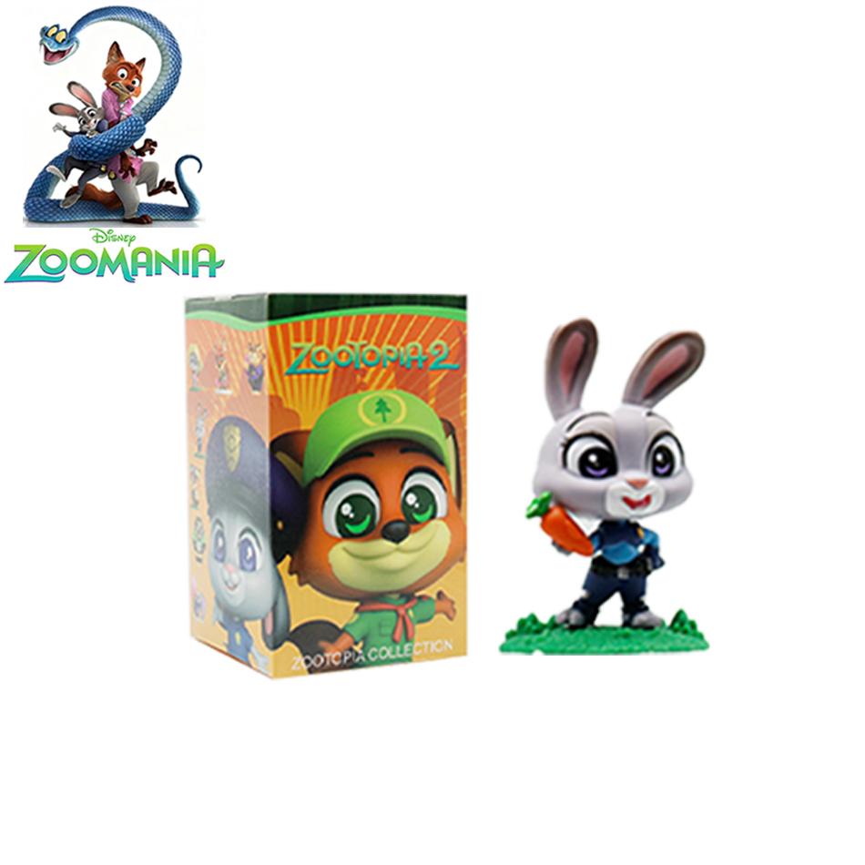 

Оригинальная Zootopia2 Blind Box Милые Ник и Джуди Фигурки Действия Загадочные Аниме Фигурки Мультяшная Коллекция Модель Игрушки Подвижные Сочлененные Масштаб Детализированные