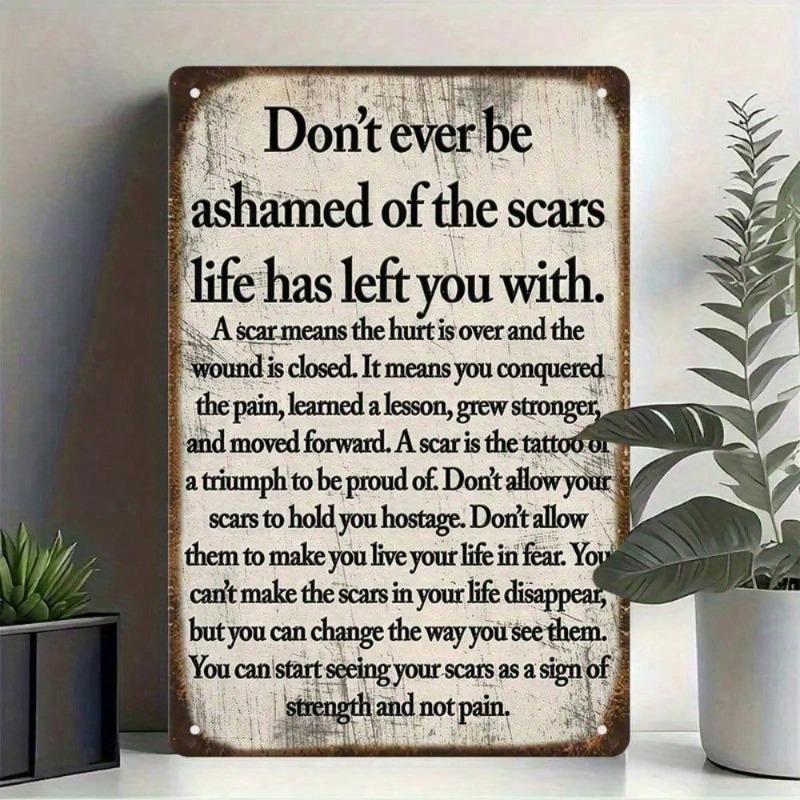 Retro Metal Paintings, Furniture, Living Room Decoration 20x30cm