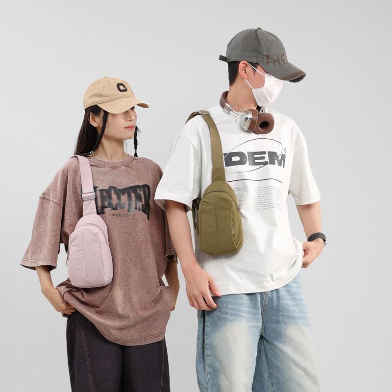 Portable and Lightweight Crossbody Bag, Light Crossbody Bag for Going Out, Chest Bag, Casual Single-shoulder Backpack