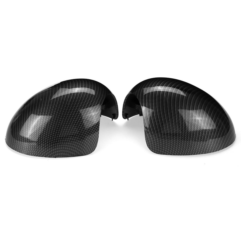 For BMW Mini Cooper R55 R56 R57 R58 R59 R61 Door Side Wing Rearview Mirror Cover Cap Replacement 51162754913 51162754914