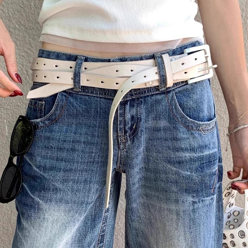 Design Sense Detachable Double-Breasted Belt For Women A Niche Personalized Versatile Belt With Skirt Jeans And Decoration