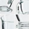 KADAX Glasses for Tea Coffee 460ml Mugs with Handle Set of Glasses 2 Pcs