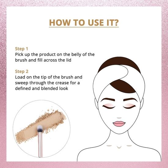 Nykaa BlendPro Eyeshadow Blending Makeup Brush