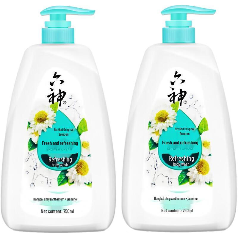 Liu Shen Invigorating Shower Gel Twin Pack 2 x 750ml