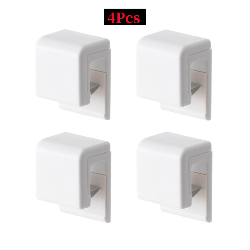 Traceless Plastic Clip for Toothpaste Self Adhesive Hanging Toothpaste Stand Dispenser for Bathroom Use