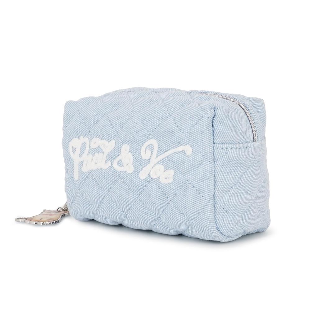 Paul Joe Accessoires Multi Pouch Logo Quilted blue & PJA-P1181
