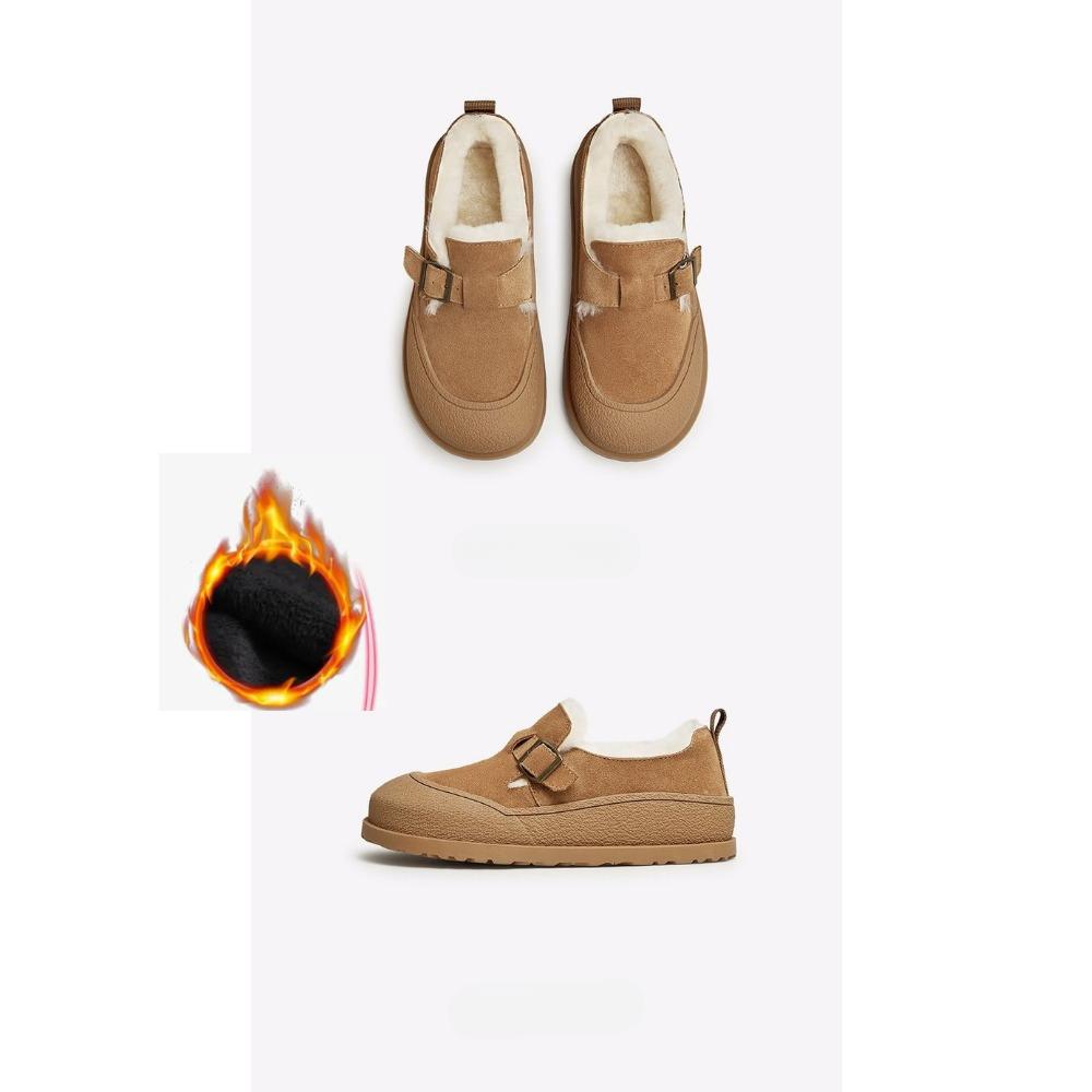 

Весенние и осенние женские мокасины в стиле ретро на толстой подошве 40