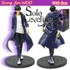 Auf Lager Solo Leveling (Anime-Version) Figur - Sung Jinwoo Actionfigur 21cm PVC Sammlermodell Figur Display Anime Merchandise