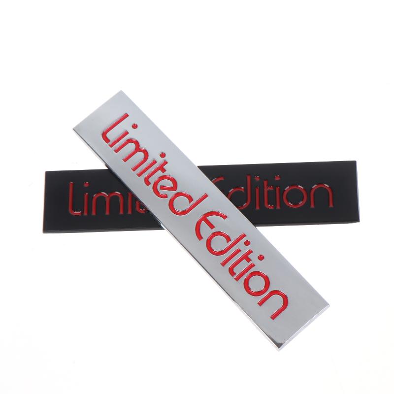 1Pcs Motorcycle Badge Emblem Sticker 3D Metal Car Stickers Limited Edition Decals Car-Styling Accessories