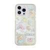 Angel Bear Illustration Suitable for iPhone17 anti-drop mobile phone case Colorful 2-in-1 Apple 16/15 protective case
