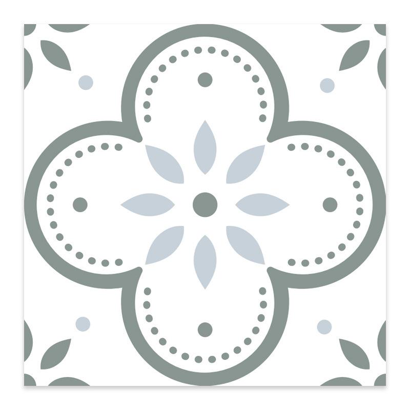 20x20cm 12 Peças Azulejos de Chão Mosaico de PVC Autocolantes Impermeáveis Antiderrapantes para Banheiro Cozinha DIY Reforma de Piso Casa
