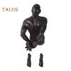 Male Abstract Sculpture Resin Art Wall Decor Human Body Statue Wall Mount Artistic Figure Sculpture for Home Living Room Gallery
