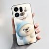 Phone Case For LG Q61/K61 Soft Silicone Black Case Ins Style Popular Pattern Moonlight Love Tree LMQ630N LMQ630 Casing