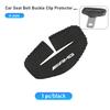 BLZ3   Universal Car Seat Belt Buckle Clip Protector Cover Anti-Scratch For Mercedes Benz AMG A B C E S G Class W201 W210 W108 W205
