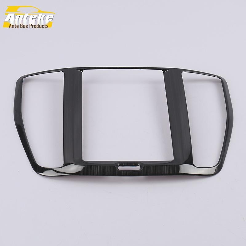 

Fits 18 XC60 Models: Electroplated Navigation Panel Frame and Center Console Dashboard Sticker Accessory.