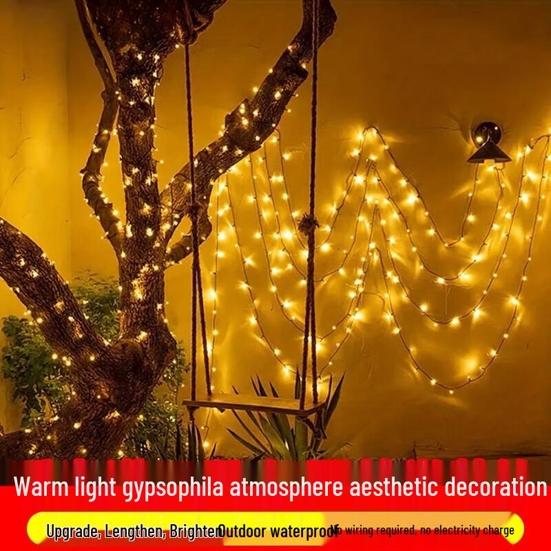 Solar LED Outdoor String Lights