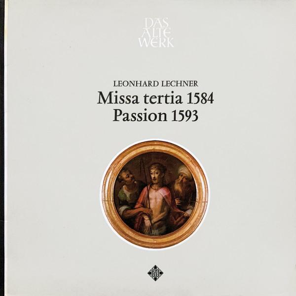 

LP Record LEONHARD LECHNER Missa Tertia 1584 Passion 1593 642000AW Telefunken 1976 Germany Classical Used