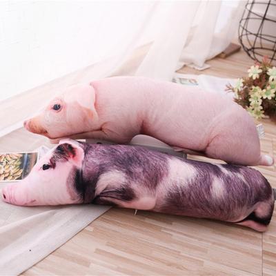 3D Realistic Pig Plush Pillow Lifelike Stuffed Animal Prank Gift for Boyfriend Funny Gag Present for Birthday And Christmas