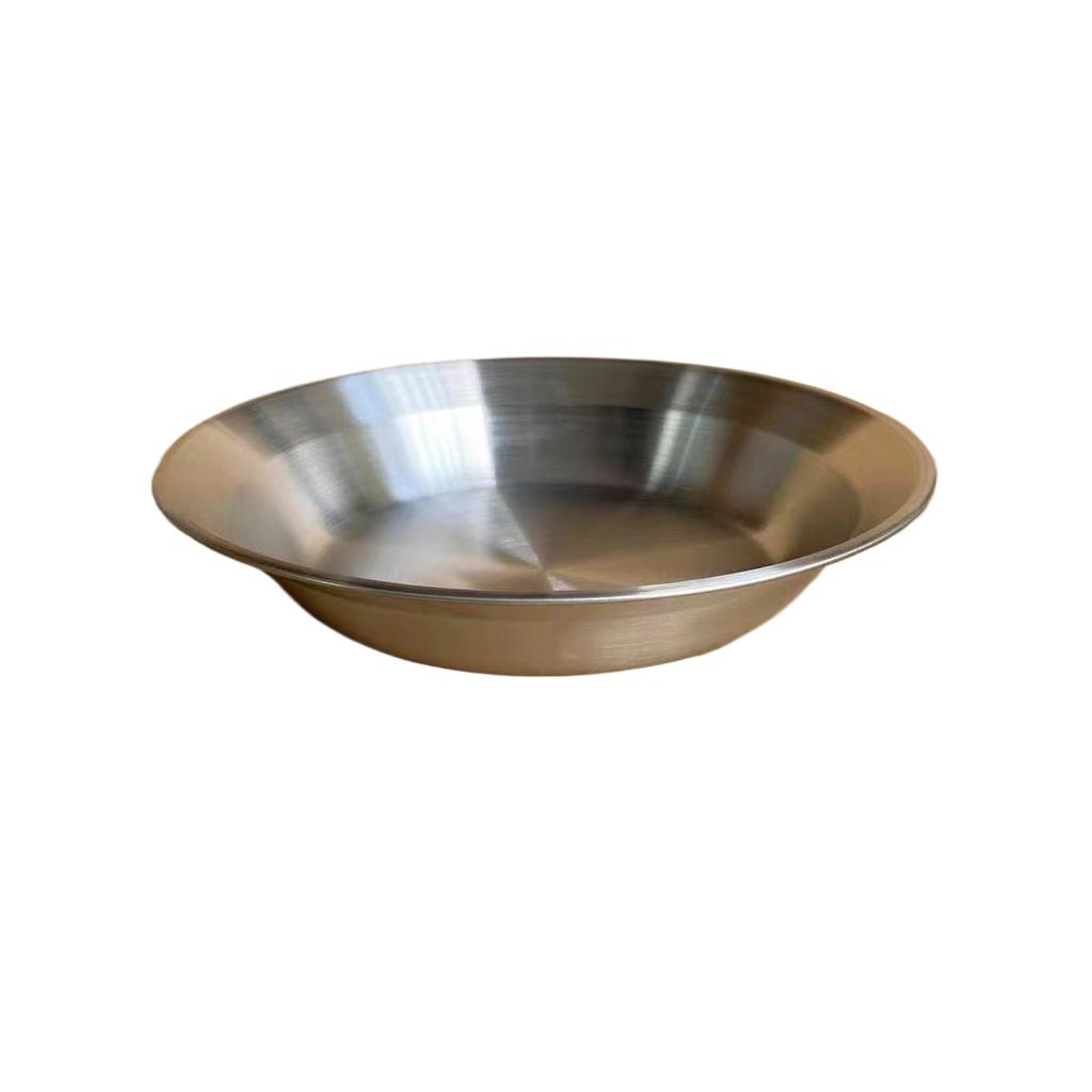 Stainless steel cutlery set plates and bowls camping set for home use | Camping, hiking, beach, outdoor use