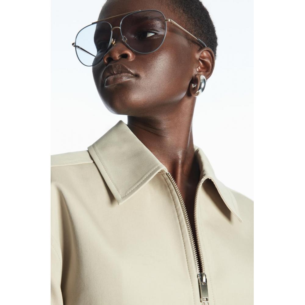 

Солнцезащитные очки-авиаторы COS Japan в металлическом корпусе