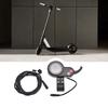 Electric Scooter LCD Display Meter Instrument Panel 6 Pin Waterproof Electric Scooter LCD Display Control Panel