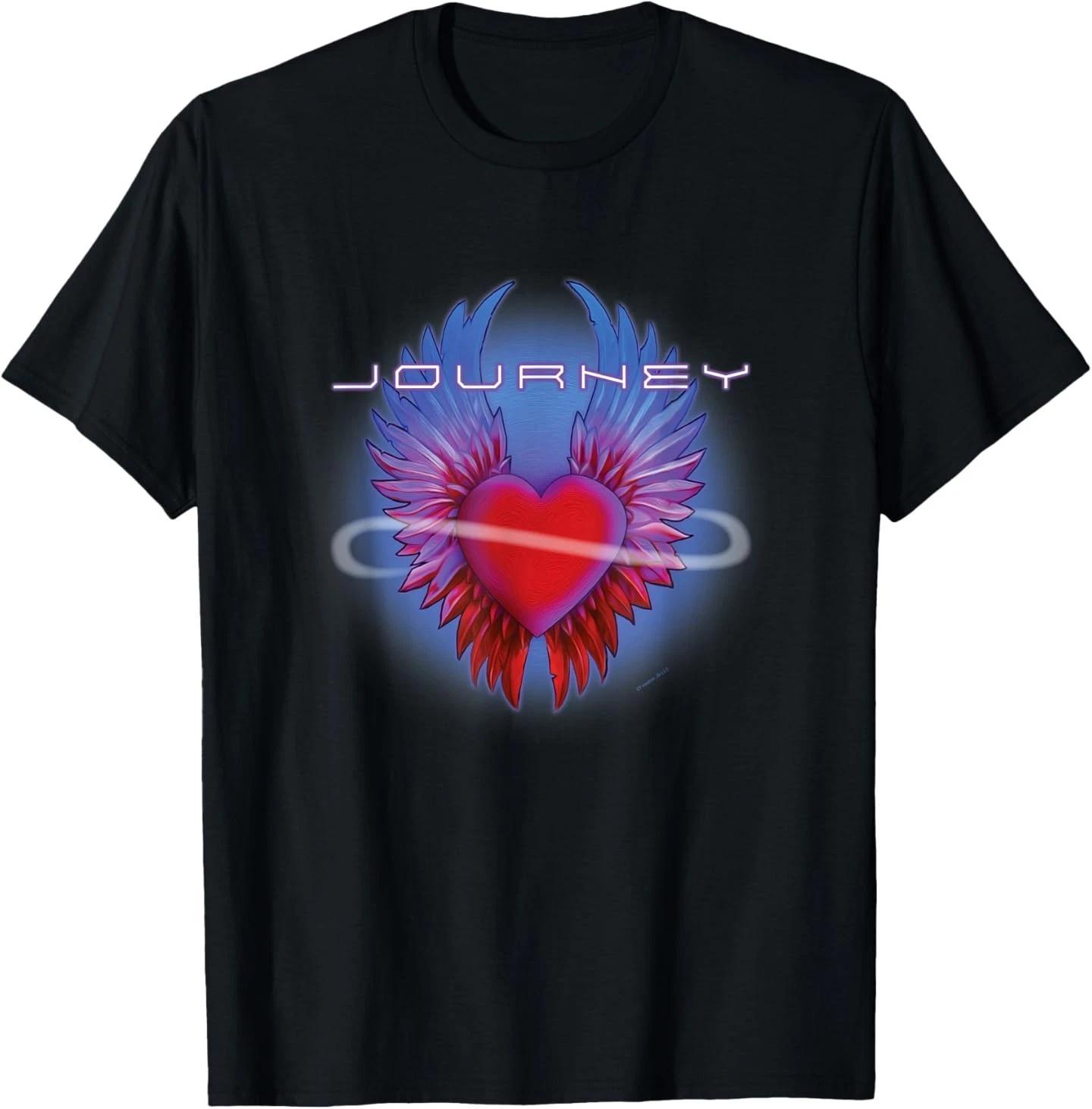 Музыкальная футболка Journey Band Infinity Крылатое Сердце 4XL