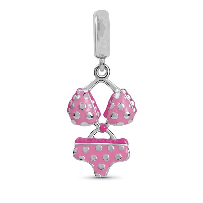 Pink Multiple Series Charm Bead Pendant Fit Original Europeancopper Jewelry & Diy Making Unique Fine Jewelry