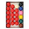 Snooker Ball Billiard Snooker Billiard Table Ball Pool Perfect 22 Set, Balls, Set, Snooker, Billiards, Set, Balls, Resin, Roundness, Pieces, 2mm/2.1in