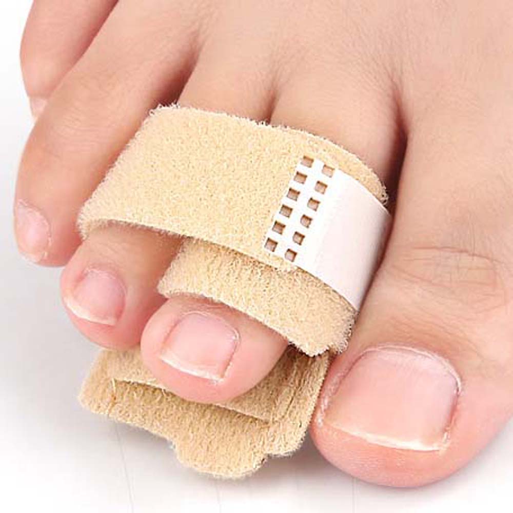 1pc Straightening Toe Splint Support Joint Stabilizer Toe Joint Support Toe Fix Strap Protector Thumb Injury Toe Care Tools