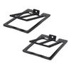 2PCS Anti Vibration Pad Speaker Risers Tilted Aluminum Speaker Stands  Desktop Use