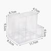 Transparent Pen Holder Acrylic Storage Box Cosmetic Organizer Makeup Organizer  Jewelry Storage