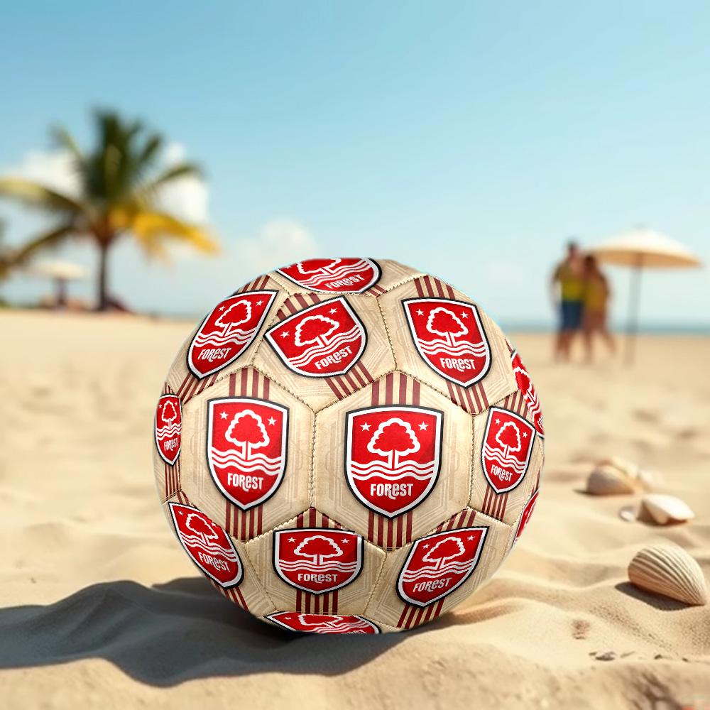 Nottingham Forest Size 5 Football High Elastic Soccer Ball For Outdoor Competition Daily Training Play
