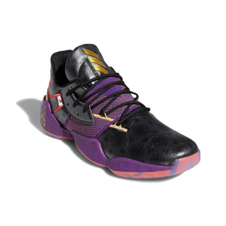 adidas Harden Vol. 4 GCA '5 Generals' Cushioning Slip Resistant Abrasion Resistant Low Top Basketball Shoes Men's FW3884