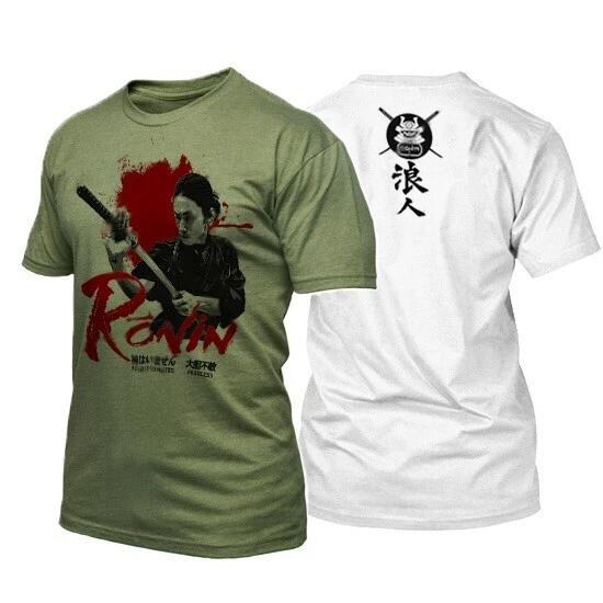 Samurai T-Shirt Japanese Warrior Kanji Bushido Code Shogun Katana Japan new tee 4XL