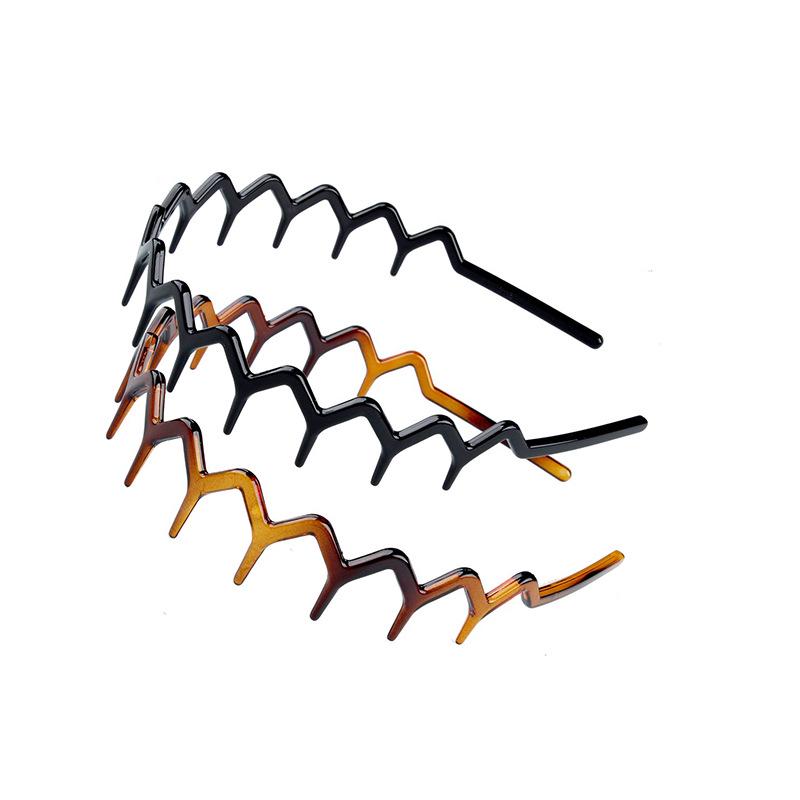 Women's Retro Non-slip Solid Color Headband with Bangs - High-end Christmas Jewelry