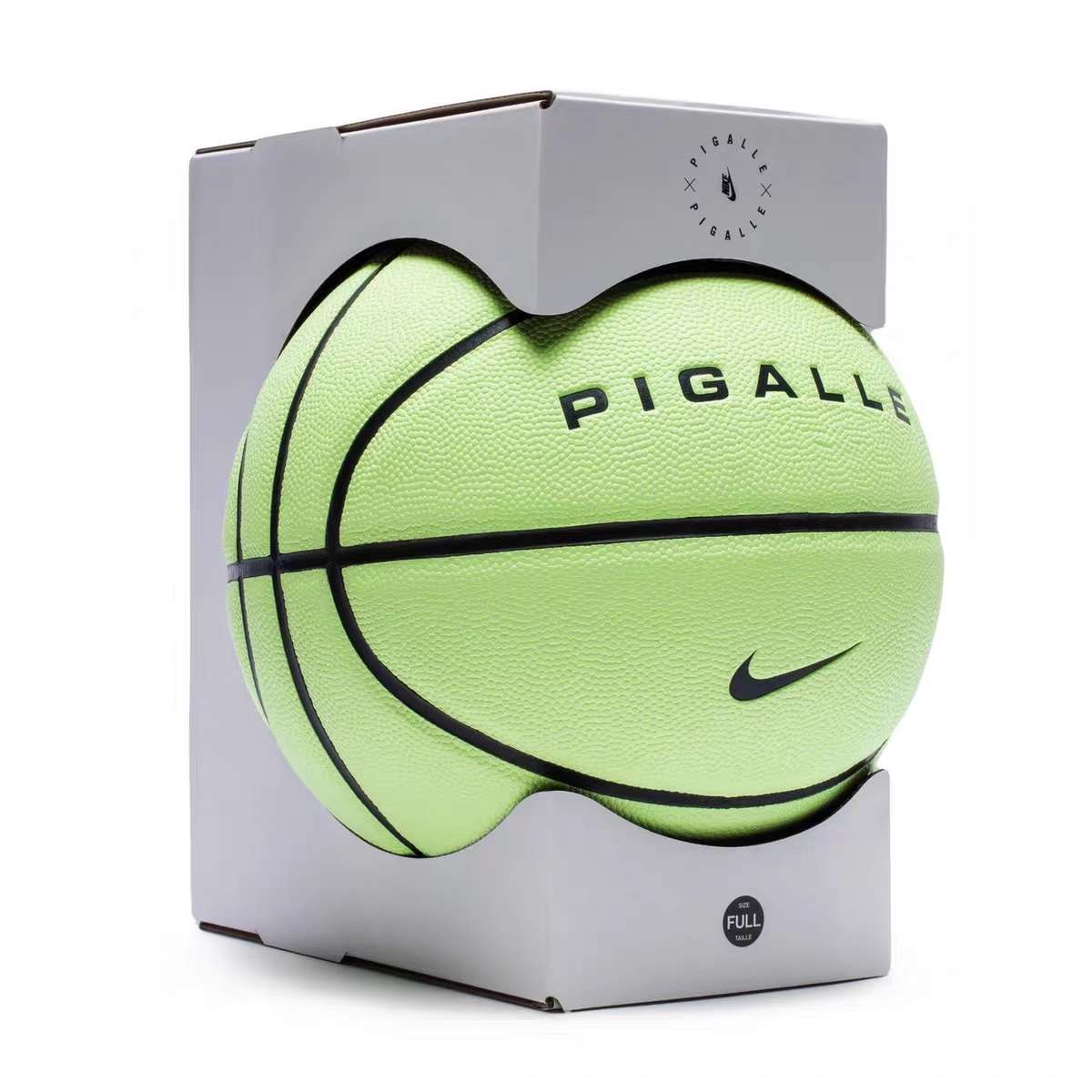 Nike x Pigalle Size 7 Indoor, Outdoor, All Basketball Green bb0736-059