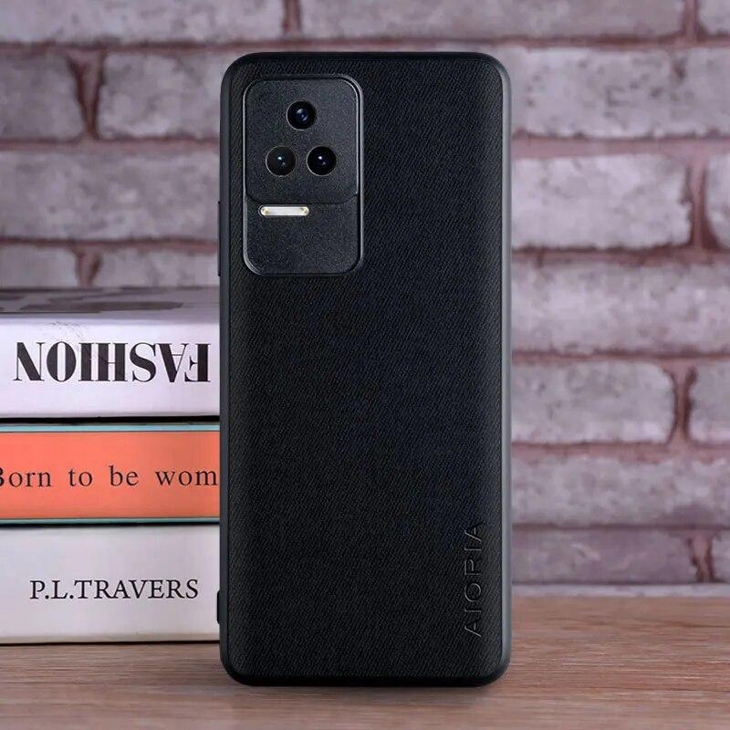 Case for Xiaomi Redmi K50 Pro 5G Coque Luxury Textile Leather Skin Soft Hard Phone Cover for Xiaomi Redmi K50 Case Funda Capa