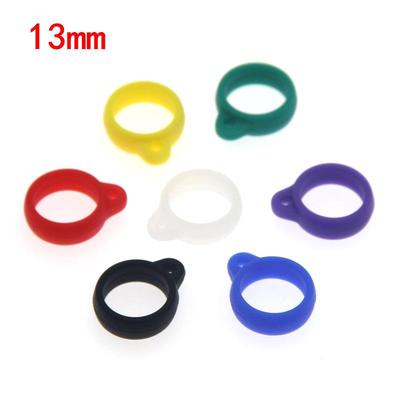 25mm Silicone Anti-Lost Fishing Hook Eyelet Loop