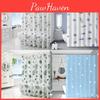 Peva Shower Curtain With Print Bathroom Divider Mold Proof For Family Bathrooms