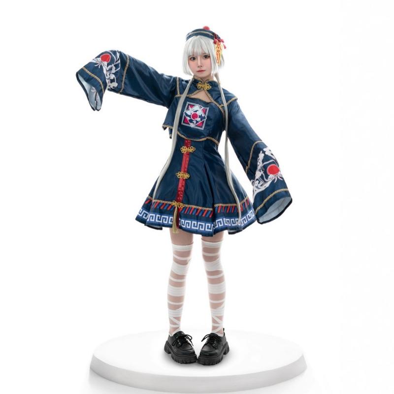 

Костюм Хэллоуин Зомби Даосский Вампир Милый Лолита Ужас Зомби Косплей Костюм L