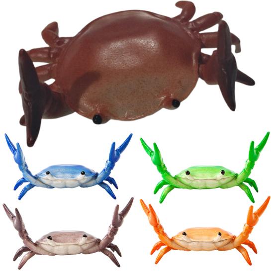 Animal Design Single Pen Holder High Stability Plastic Weightlifting Crab Pen Holder for Office