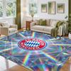 Tapis Velours Cristal Design Bayern Munich Tapis Décoratif Doux pour Chambre à Coucher Entrée
