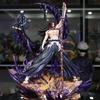47Cm Statue Demon Killer Yoriichi Twelve Wood Month Pvc Cartoon Character Model Collection Ornaments Gifts