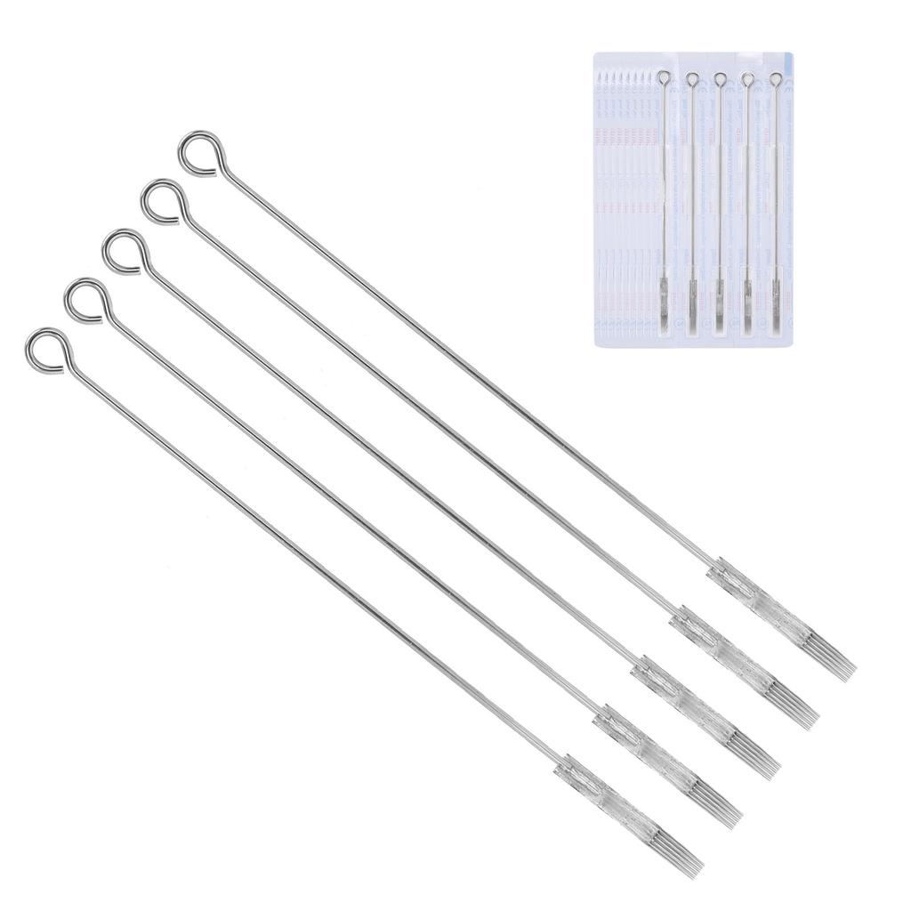 50pcs  Box Disposable Tattoo Needle Stainless Steel Needle Accessory for Tattoo Machine11M1