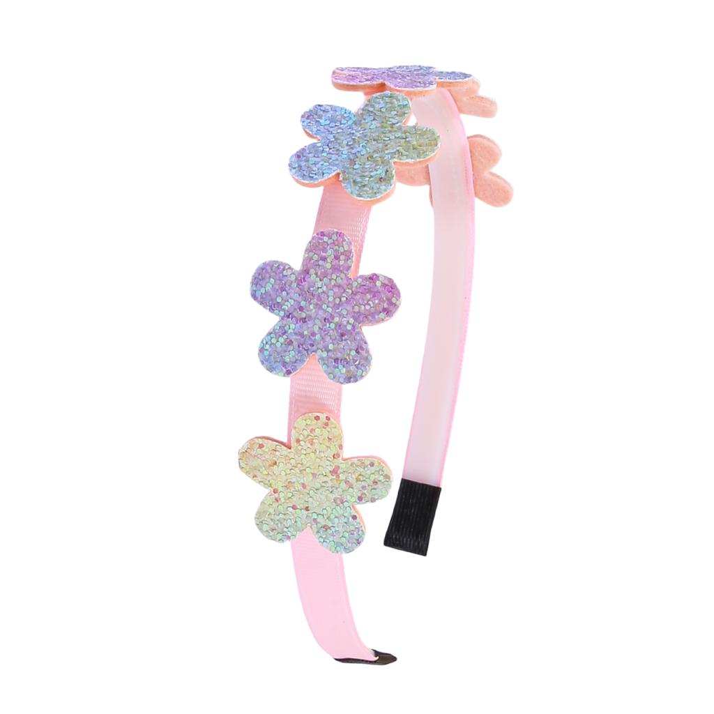 1/4pcs Glitter Star Headbands Party Decor Rainbow Butterfly Hairband Girls Headband Kids Children Party Favor Headwear