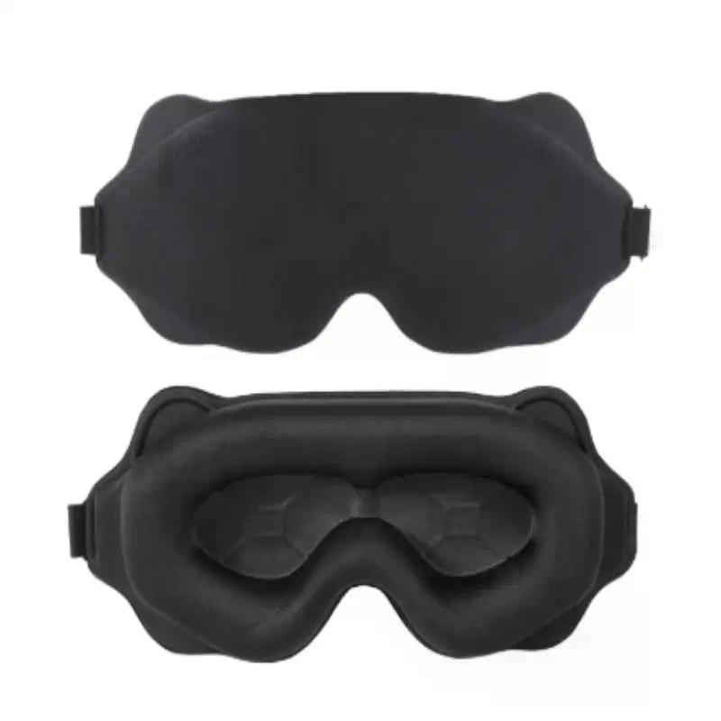 3D Contoured Eye Cup Eye Mask For Traveling Sleeping Soft Eye Cover Blindfold Mask For Made Up Eyes