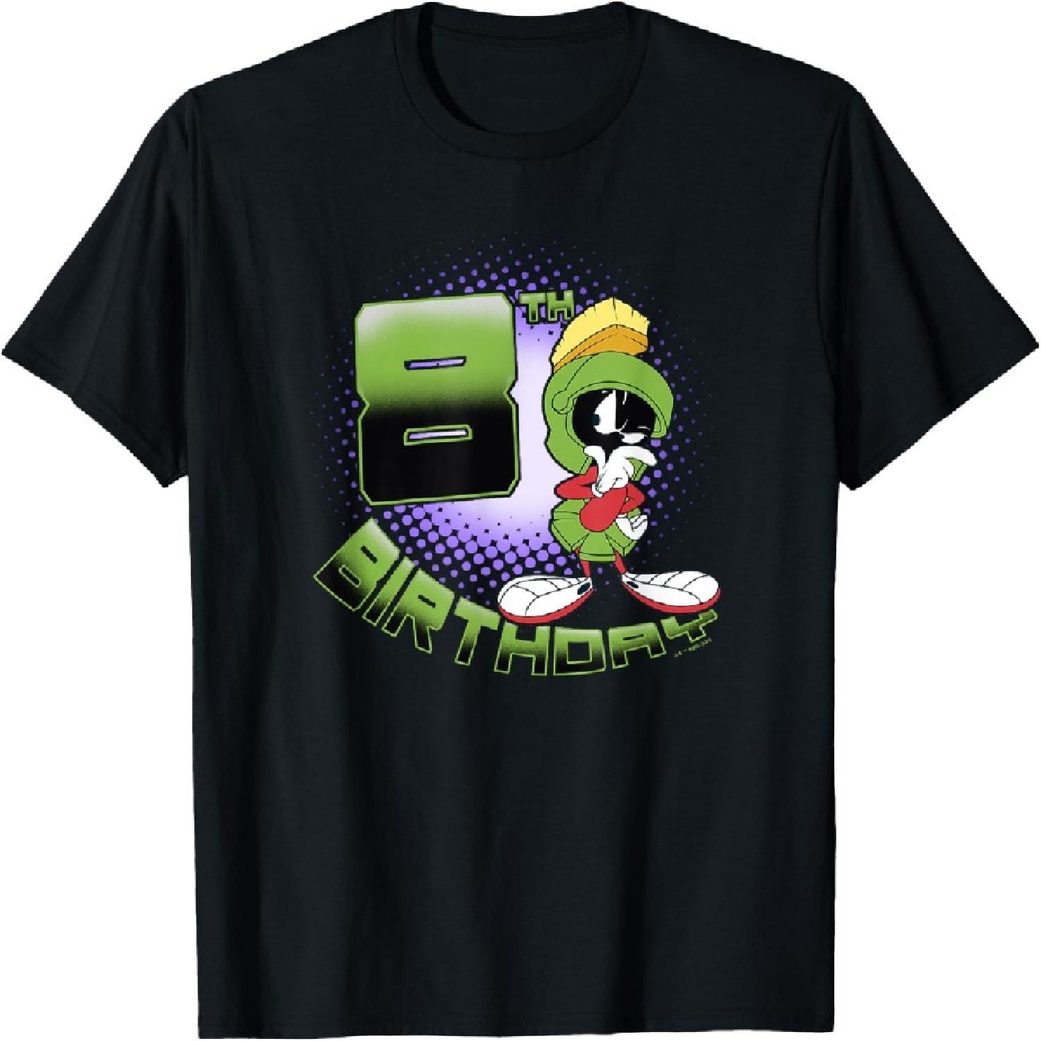 

Looney Tunes Marvin The Martian 8th Birthday T-Shirt XXXXXL різнокольоровий