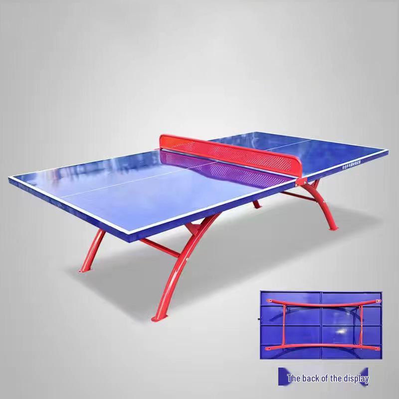 Outdoor Competition-Grade Ping Pong Table with Sunscreen Protection.
