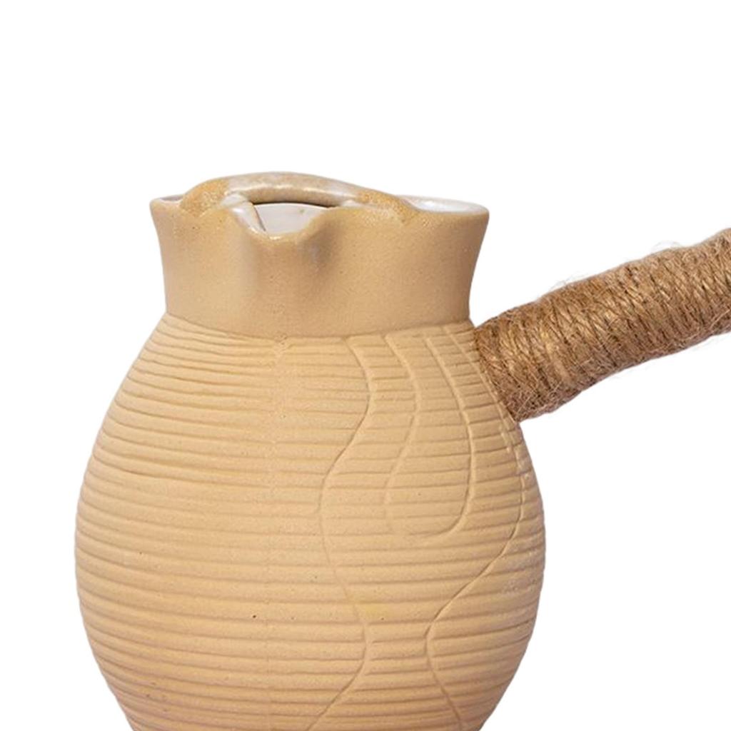 Ceramic Infuser with Anti-Scald Handle 460Ml Kettle Porcelain Teapots with Tea